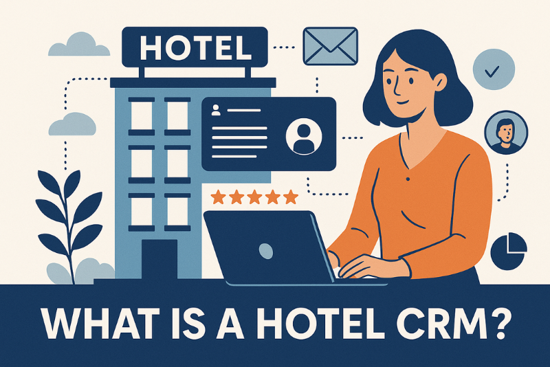 What is a Hotel CRM - Feature Image
