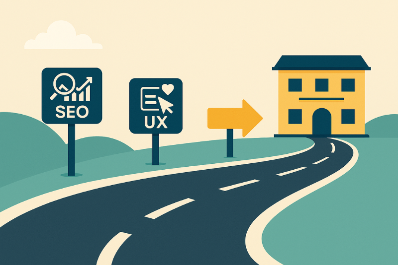 Optimizing Your Hotel Direct Booking Website for SEO & UX - Feature Image