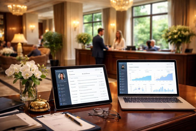 ROI of Hotel CRMs - Feature Image