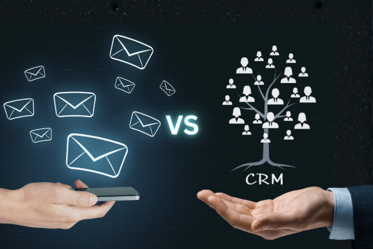 Hotel CRM vs Email Marketing - Feature Image